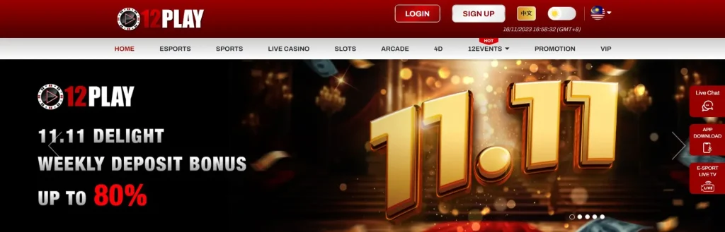 12Play Malaysia Casino Online